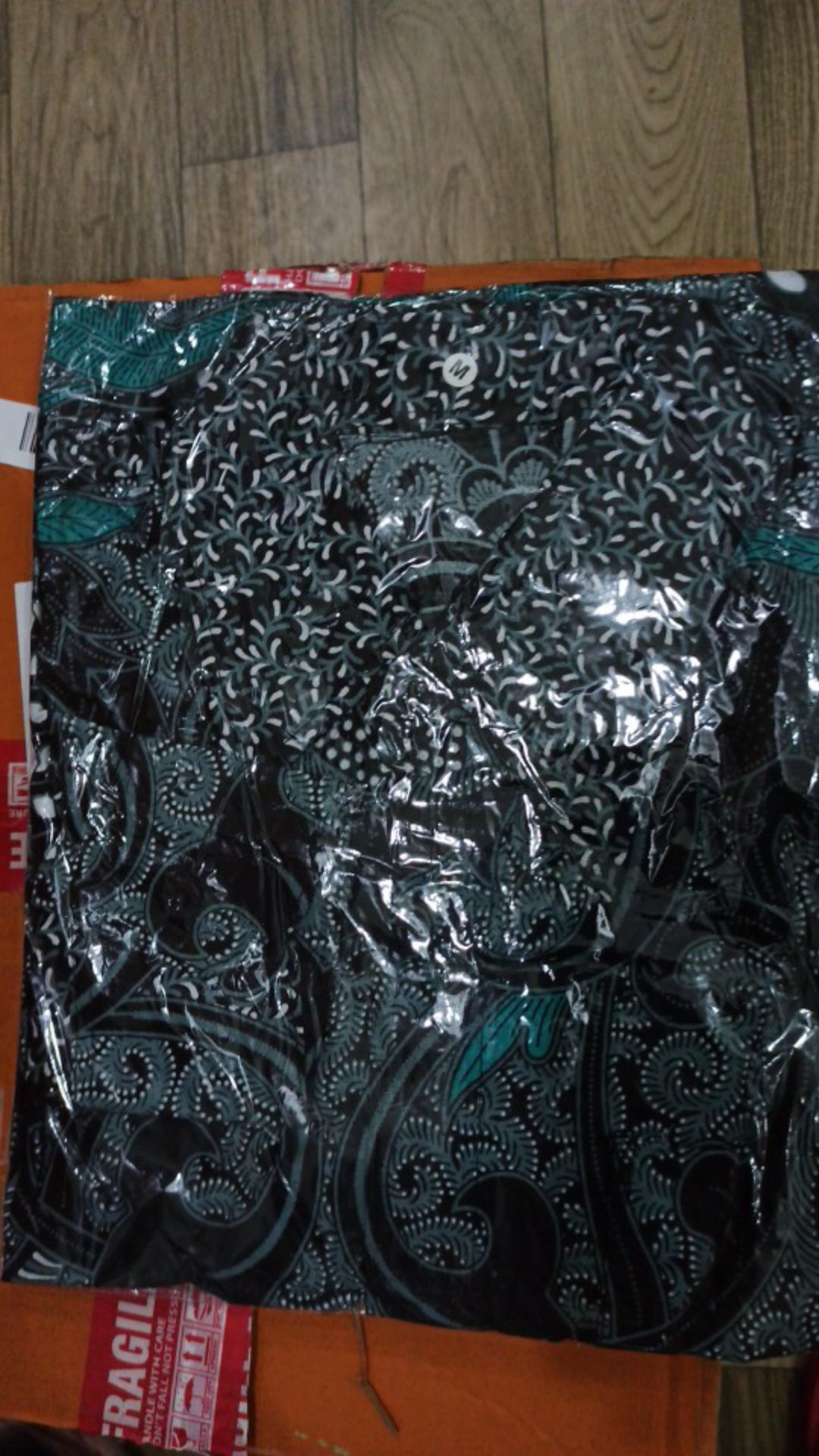 Size M L Xl Xxl Xxxl Bswart Batik Hrb026 Kenongo Hem Pendek Padi Pekalongan M L Xl Batik Pria Murahl