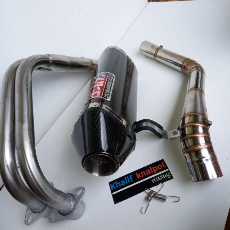 knalpot yoshimura Usa carbon ninja250 Ninja250Fi Ninja250 karbu r25 mt25