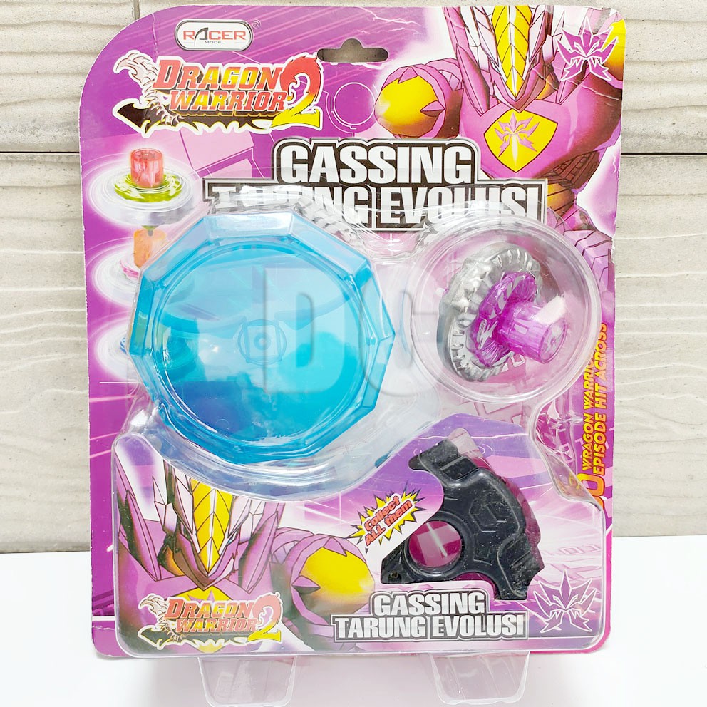 GASING TARUNG EVOLUSI DRAGON WARRIOR GANGSING TARIK BEYBLADE