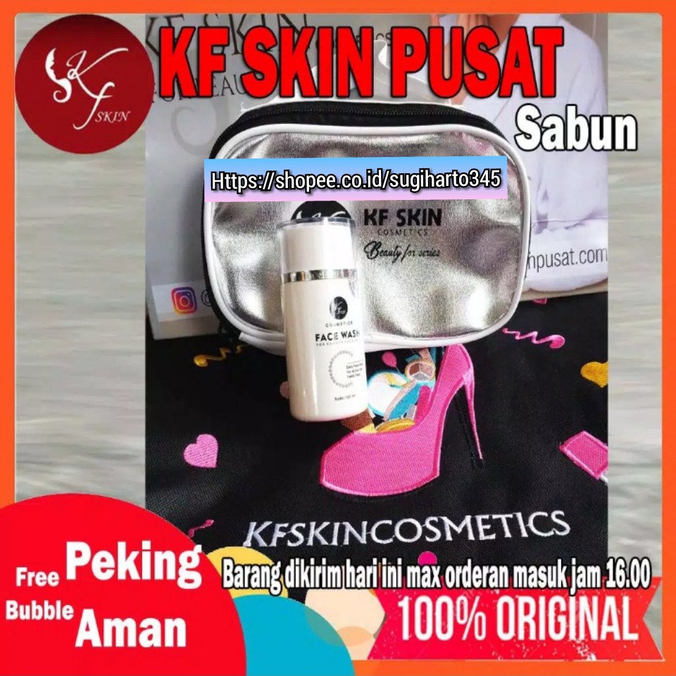 kf skin - kfskin bpom - Facial Wash KFSKIN BPOM