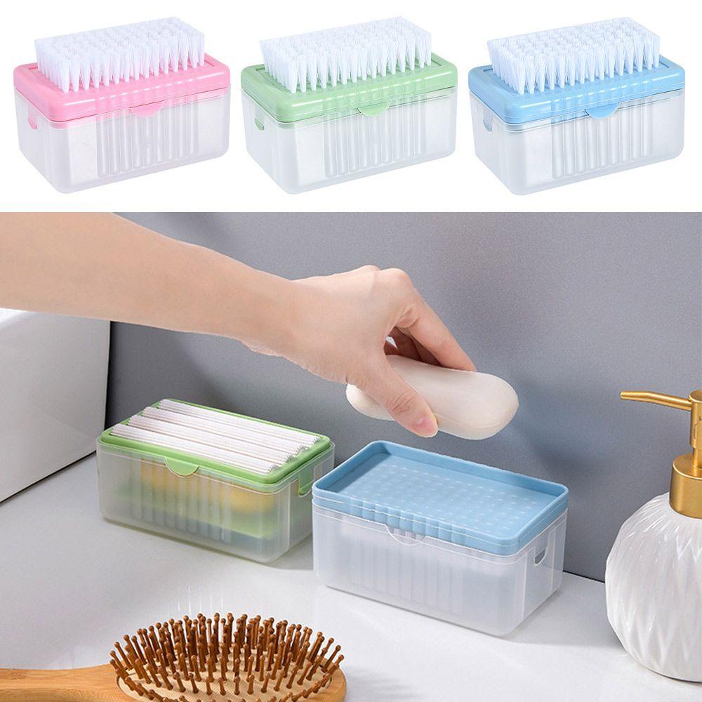 Populer Soap Pump Dispenser Portable Isi Deterjen Wadah Cuci Piring Kotak Cairan Pembersih Double Layer