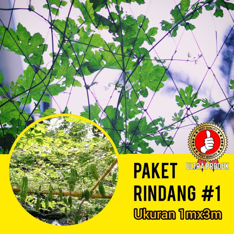 media tanam jaring / jaring rambatan tanaman ukuran 3m x 1m