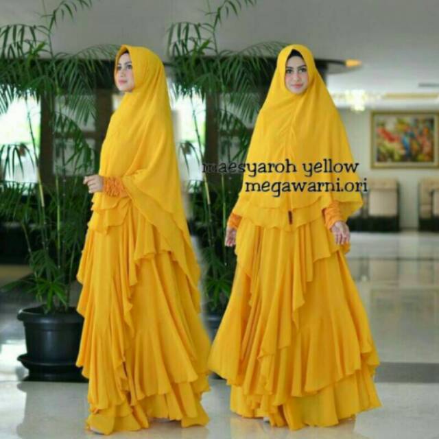 Maesyaroh yellow.  Megawarni.ori