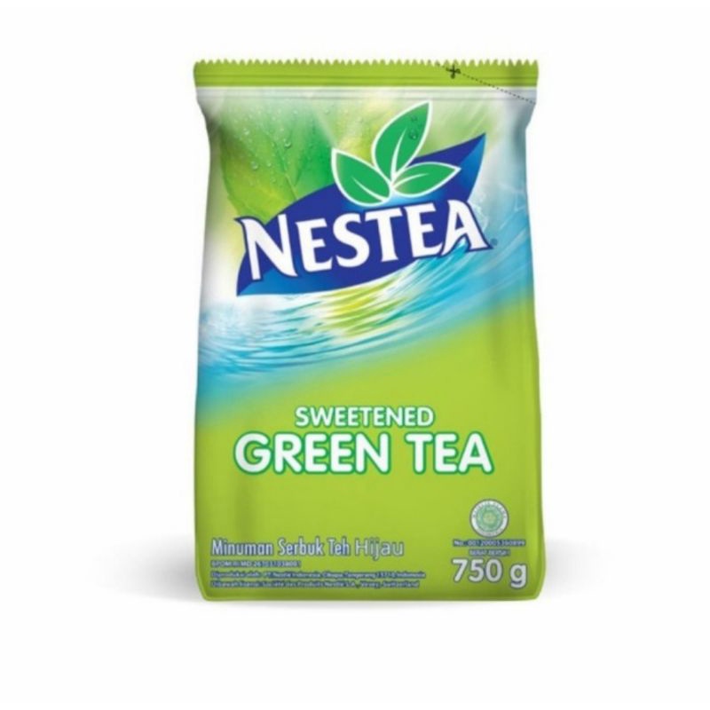 nestea green tea 750gr / nestle / greentea / teh hijau