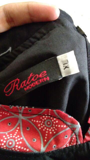 Batik Couple Gamis Kemeja Ori Ratoe Modern