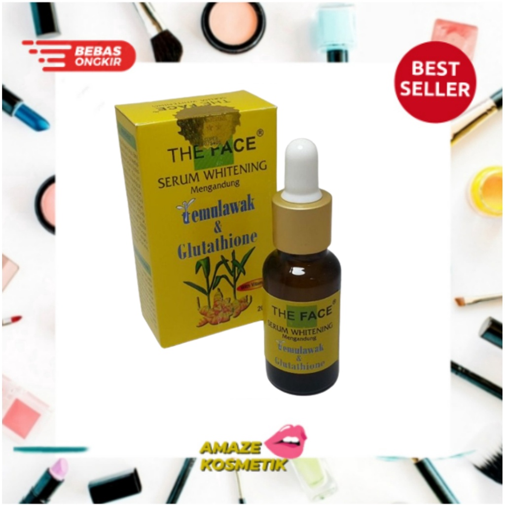 THE FACE TEMULAWAK Serum Whitening 20ml - Amaze_Kosmetik