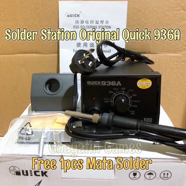 Solder Station Original Quick Type 936A