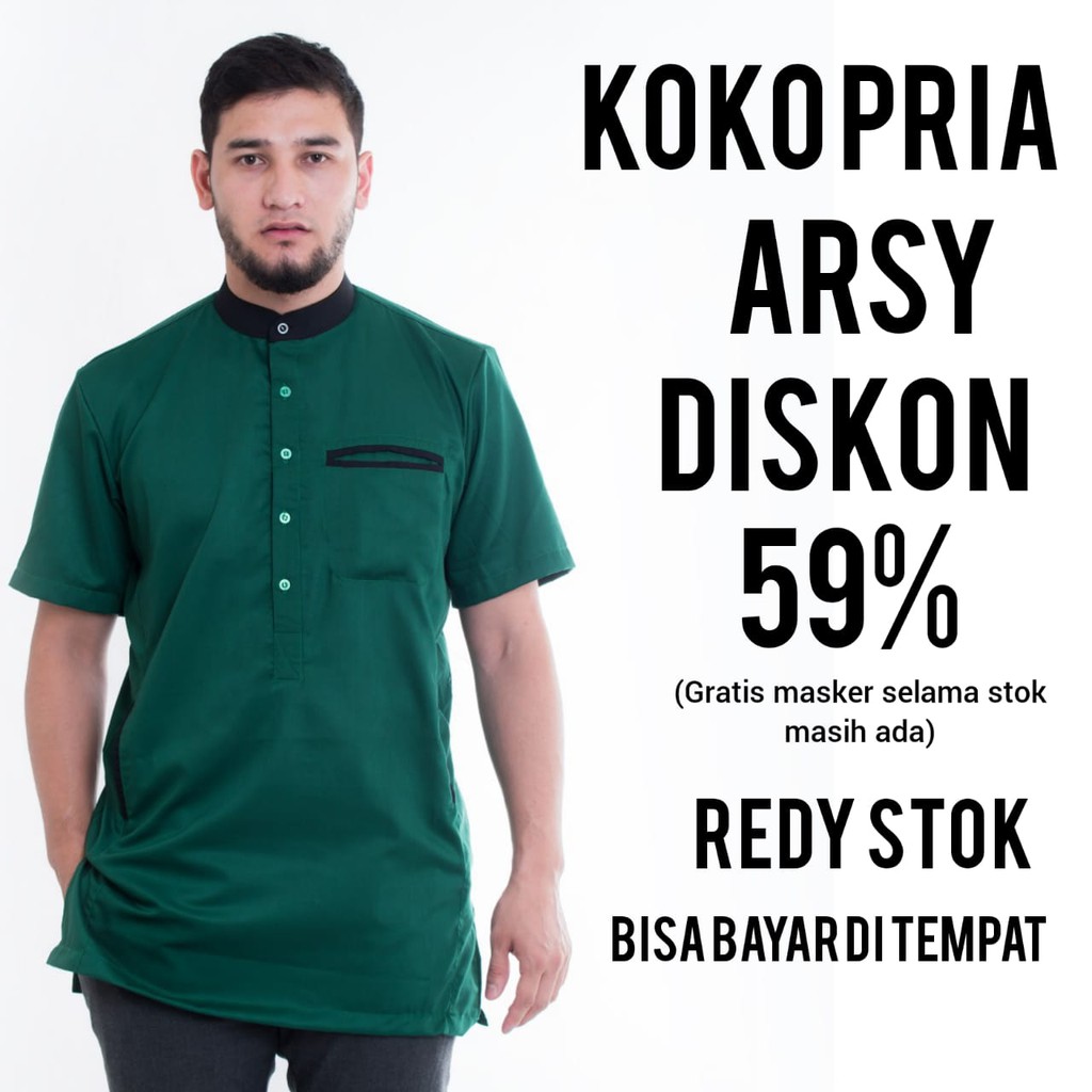 Baju muslim pria baju koko arsy baju gamis muslim pria