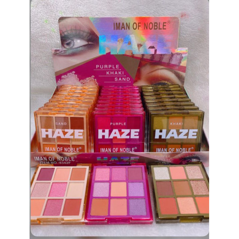 PROMO!!!EYESHADOW SWEETHEART/HAZE IMAN OF NOBLE 8342C/8324F