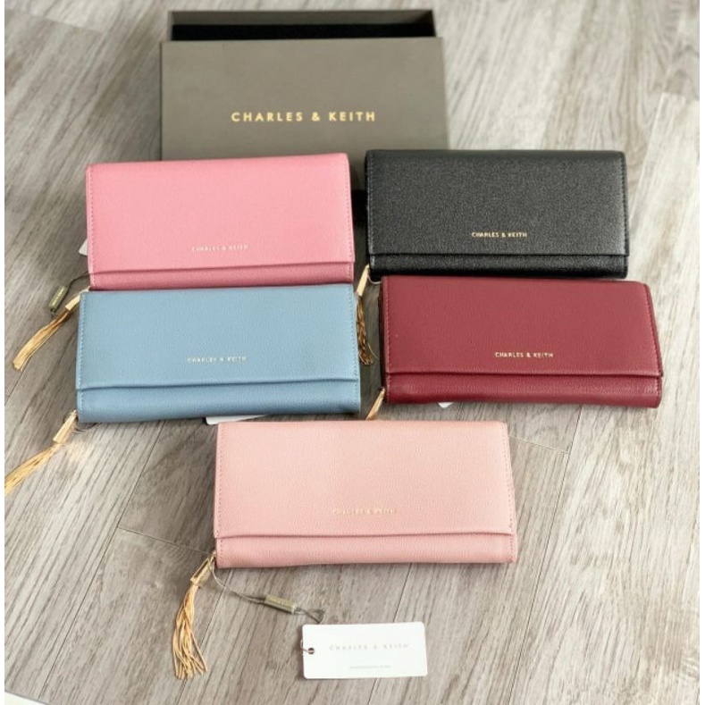 CK Metal Tassel Classic Long Wallet