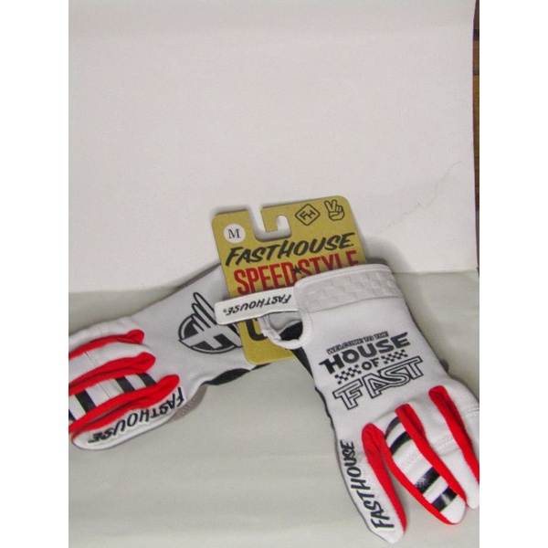 gloves fasthouse | sarung tangan trail | warna putih | fasthouse