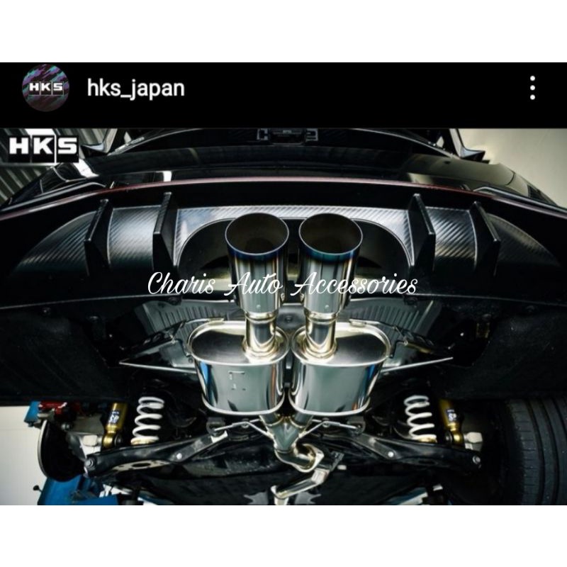 KNALPOT HKS CIVIC TURBO RS 2017 - 2021 LEGAMAX PREMIUM ORIGINAL HKS
