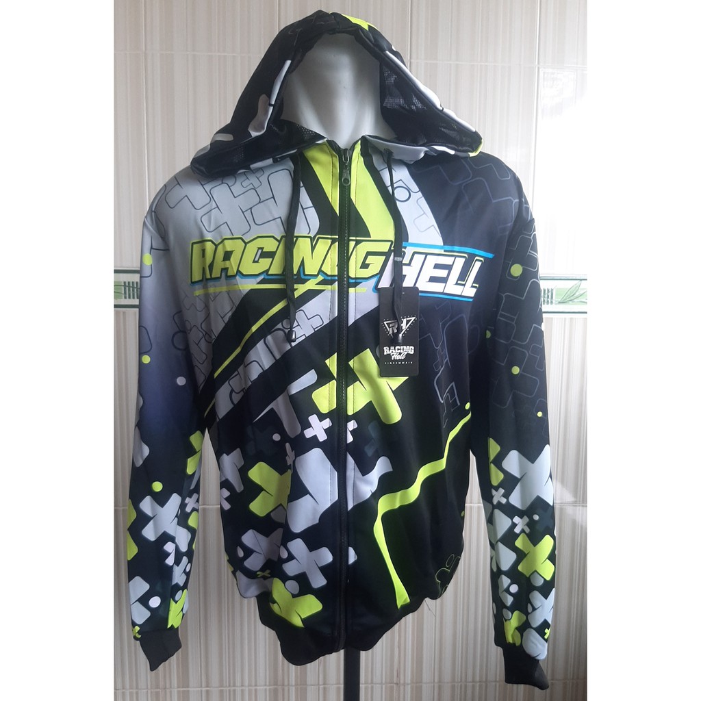 Jaket Hoodie Racing Hell PREMIUM