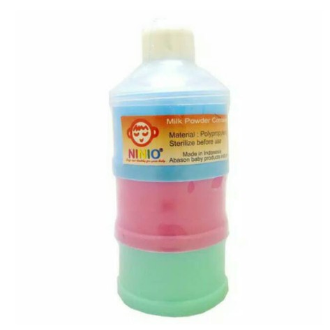 Ninio Milk Powder Container Dispenser Tempat Susu Bubuk Bayi Travel TS2 TS3 TS4
