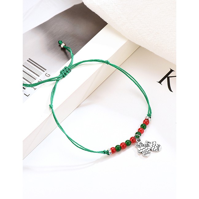 LRC Gelang Tangan Fashion Color Christmas Bracelet D18693