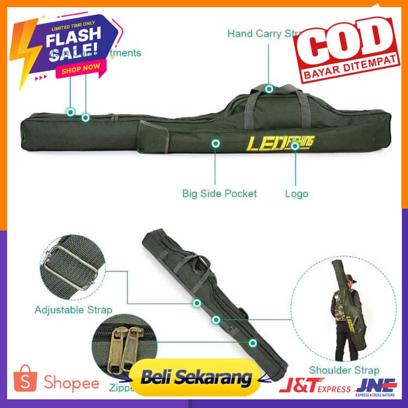 LEO Tas Perlengkapan Memancing Multifungsi Size 150CM