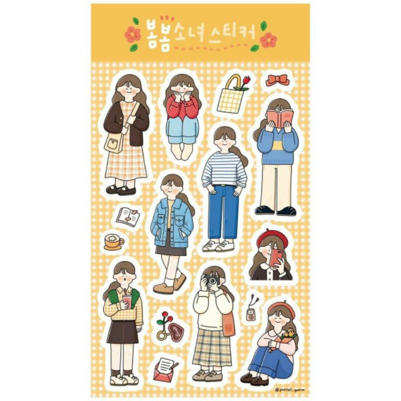 

Stiker Kawai Girls Ilustrasi | jeonna.id