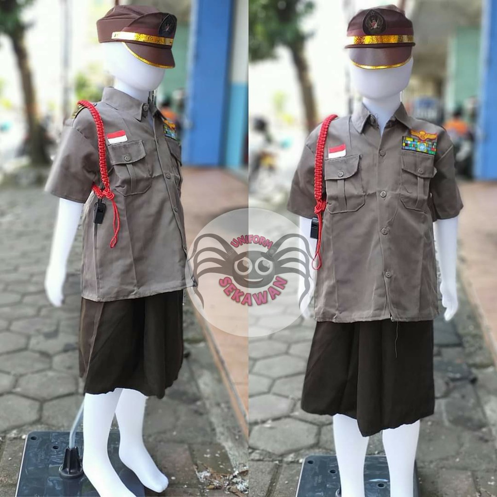 Seragam POLWAN Anak Baju Karnaval Polisi Anak