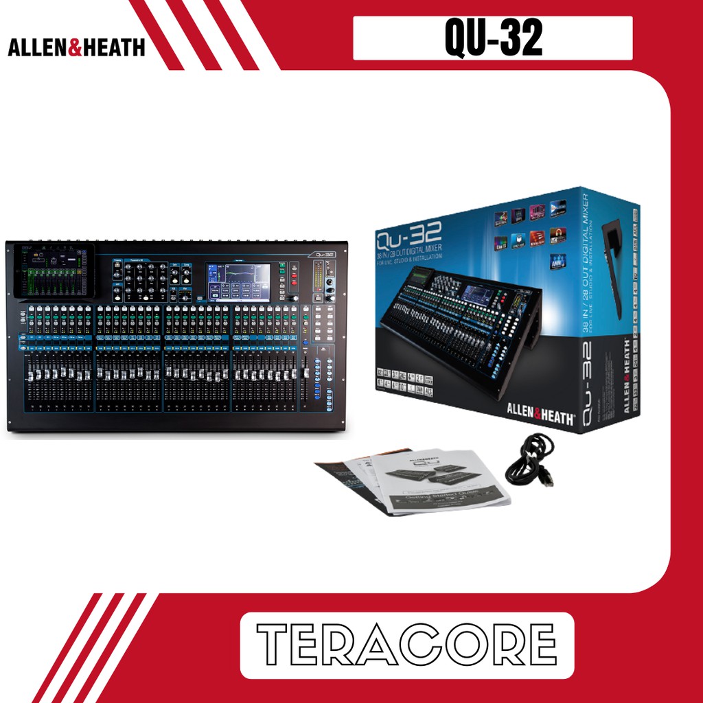 Allen&Heath QU-32 QU 32 QU32 Mixer Digital 32 Channel 32 Fader 38 In 28 Out DSP