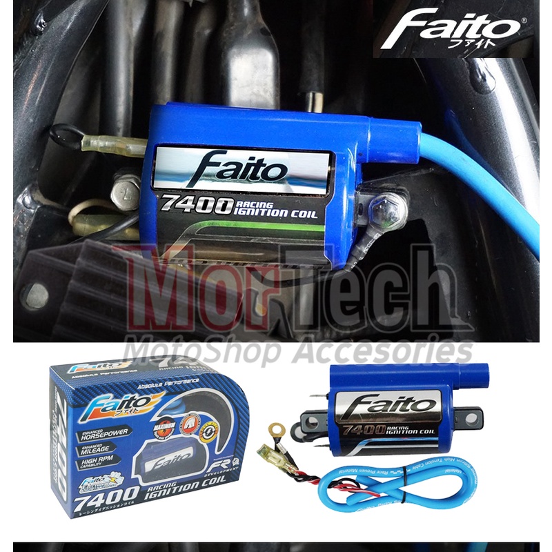 Coil Ignition Koil Racing Faito 7400 Motor Karburator Satria FU (Non Injeksi) Grand Rx King Vario 11