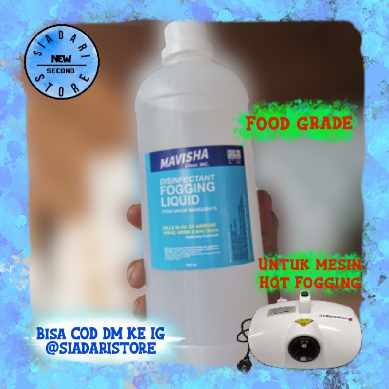 Mavisha Care Fogging Disinfectant / Disinfektan / Desinfektan/ Liquid