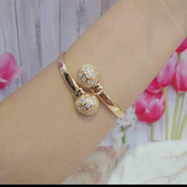 GELANG SILANG BOLA TINJU BLINK ANTI KARAT(BISA COD)