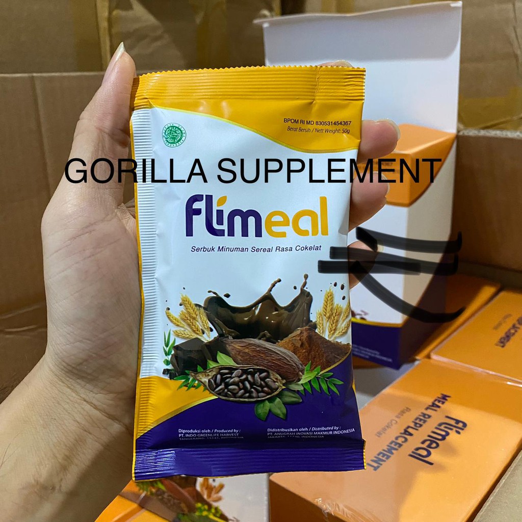 FLIMEAL 1 Sachet Makanan Pengganti Meal Replacement Makanan diet By Flimty