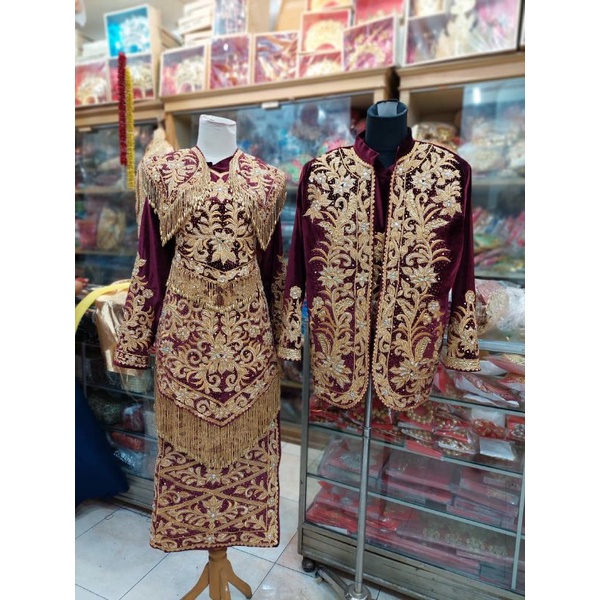 baju pengantin adat minang padang