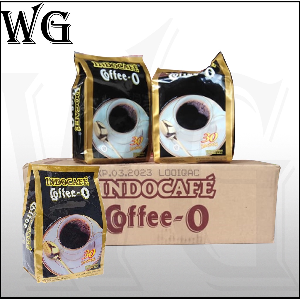 

Kopi Hitam Indocafee Coffee-O 30 Sachet / 1 Karton isi 12 Packs