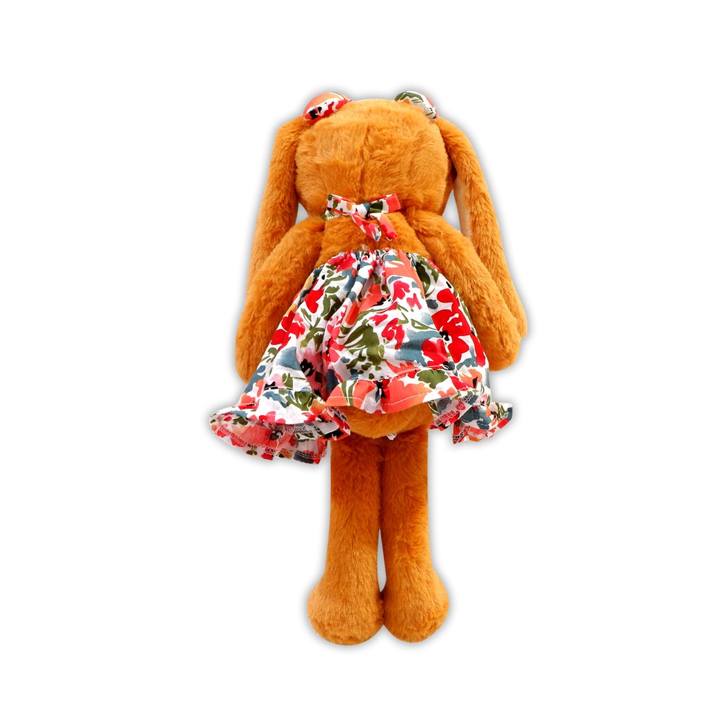 Boneka kelinci cewek Istana Boneka rabbit taiwan dengan dress rok cantik cocok untuk kado ulang tahun