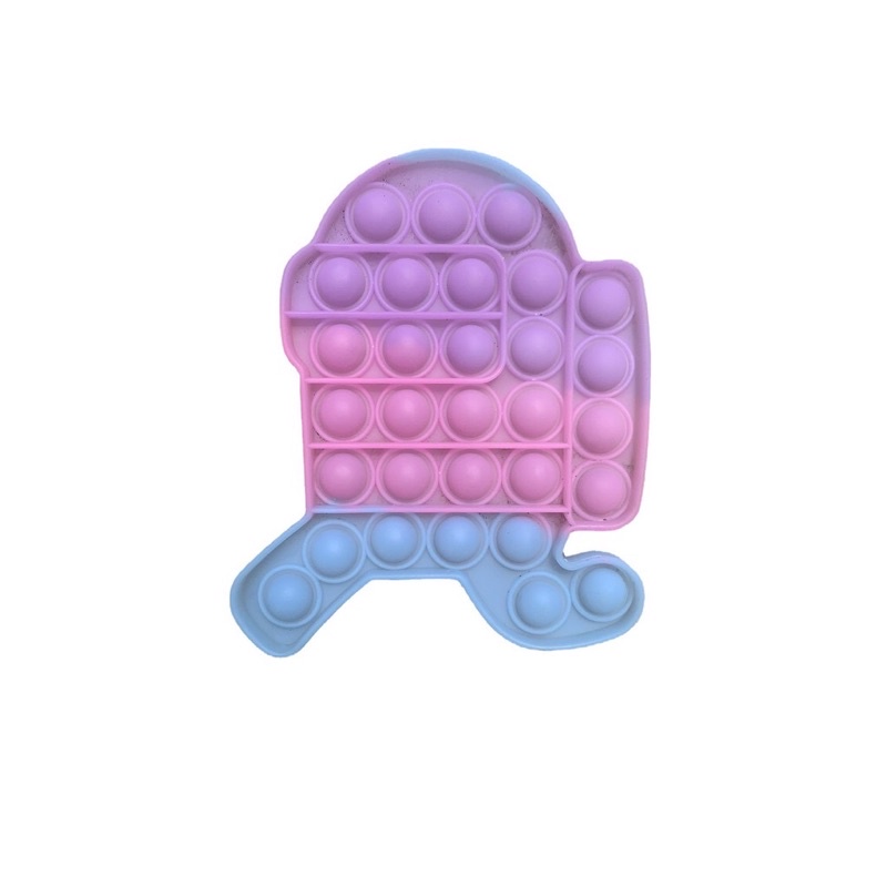 POP IT GLITER/POP IT GID/pop it viral/fidget/tiktok/mainan kekinian-AmongRunChangeColour