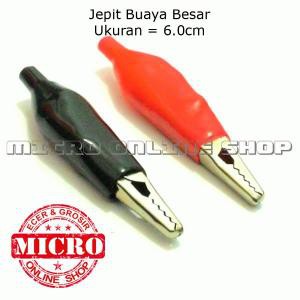 Jepit Buaya / Capit Buaya Besar / Clip Karet Besar 1 Pasang - 2 pcs