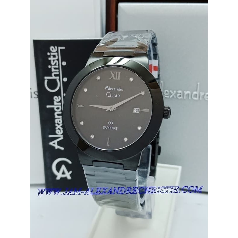 JUAL ALEXANDRE CHRISTIE AC 8569 PRIA SHAPPIRE FULL BLACK ORIGINAL