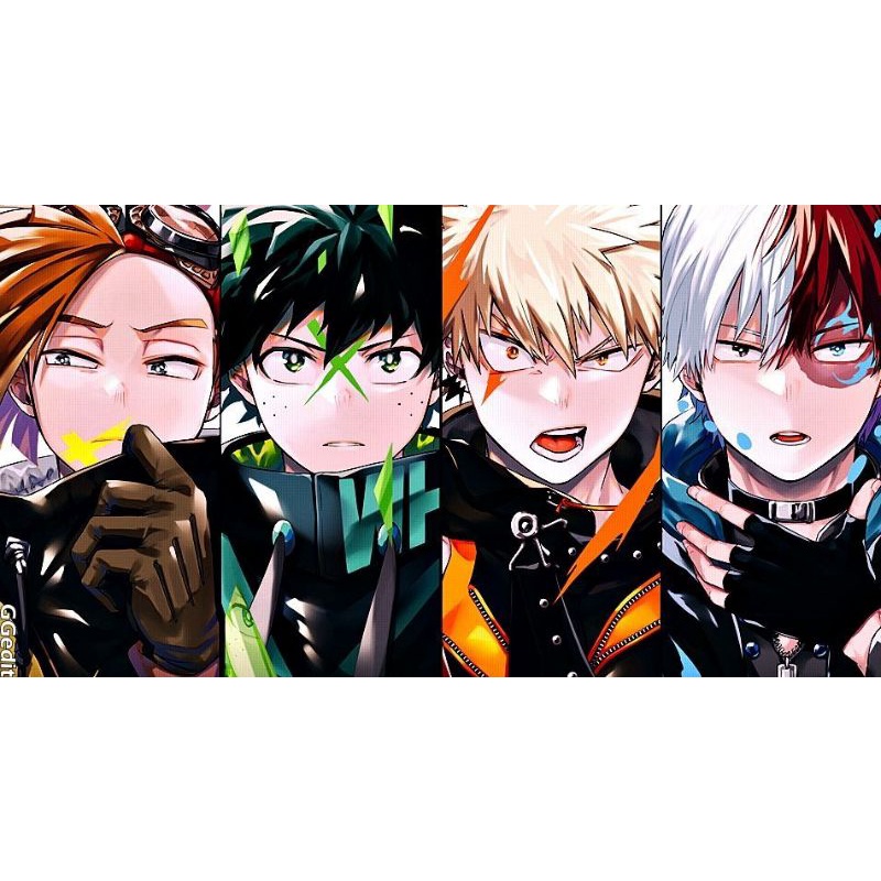 

Boku Hero Academia Poster stiker Boku Hero Academia wallpaper stiker murah