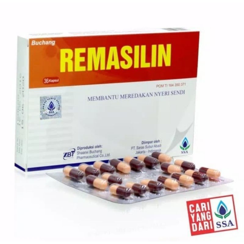 Obat herbal cina Buchang remasilin nyeri sendi & rematik