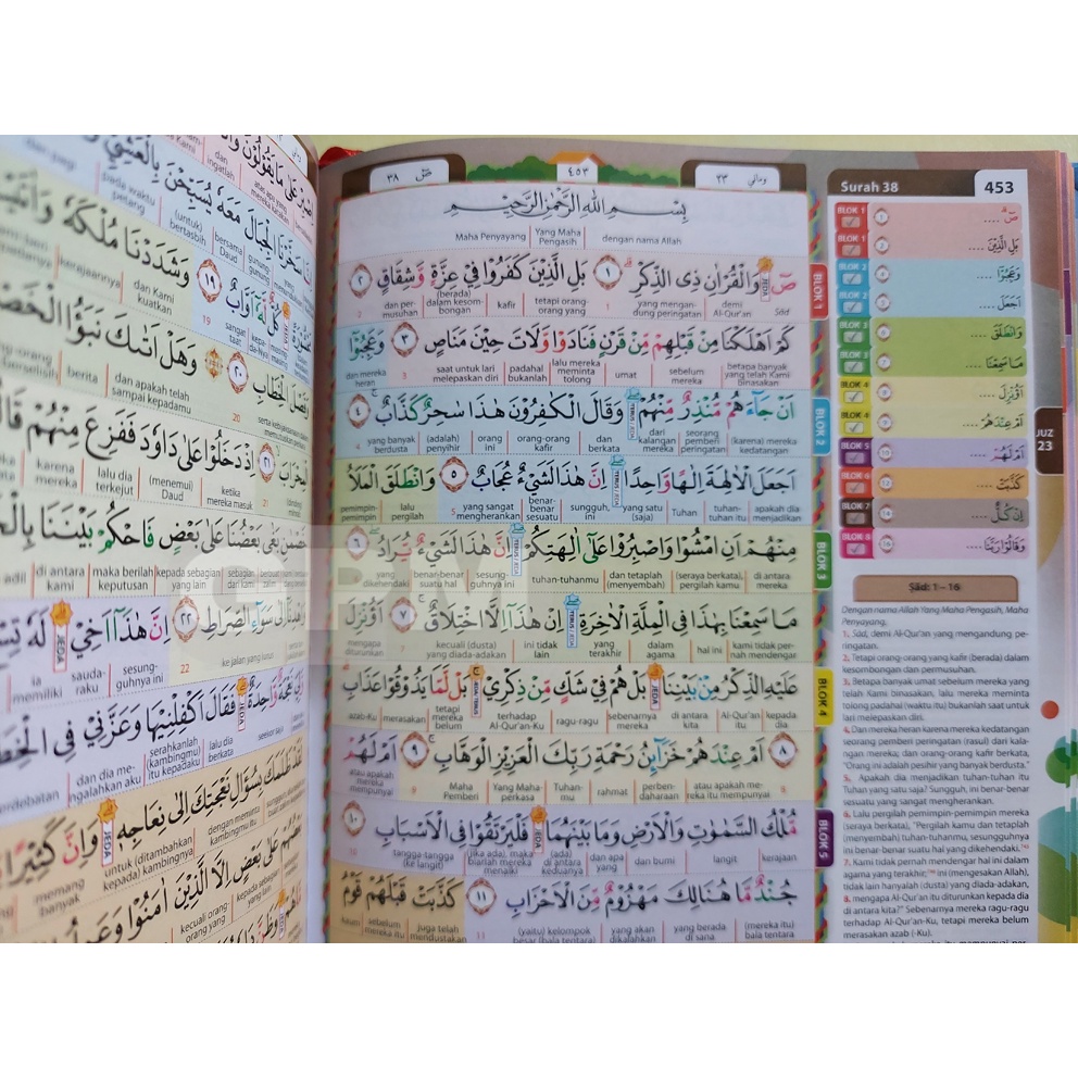 Al-Quran Hafalan HAFAZAN Per Kata JUNIOR 8 Blok (uk. A5)