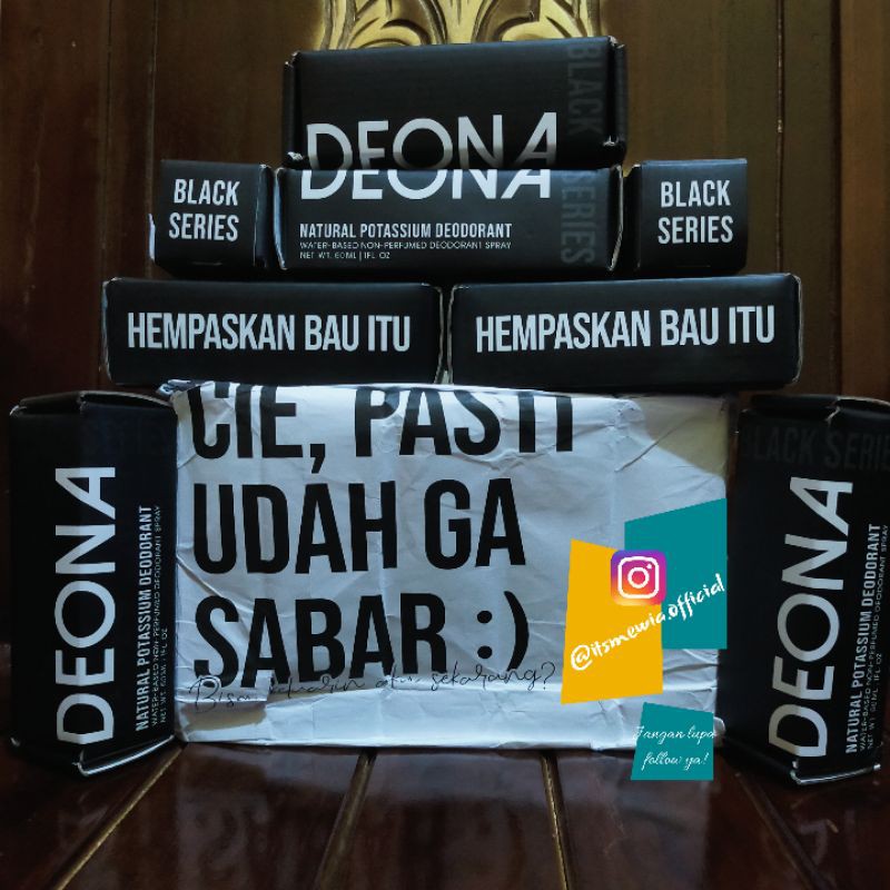 DEONA ESSENTIALS By Dena Haura [ READY + BOX ] Bukan termurah, insyaa Allah amanah