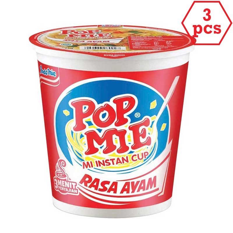 

POP MIE Ayam Cup 75g 3pcs