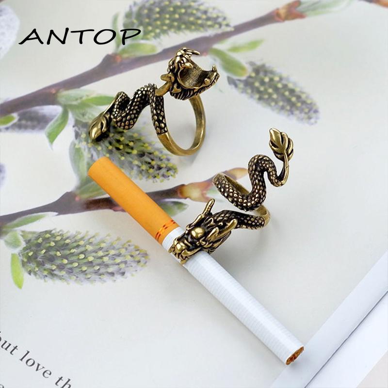 Cincin Holder Rokok Bentuk Naga Untuk Hadiah