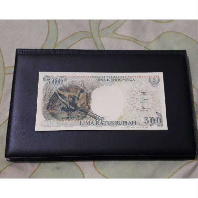 uang kuno 500 monyet gantung mata merah 1991