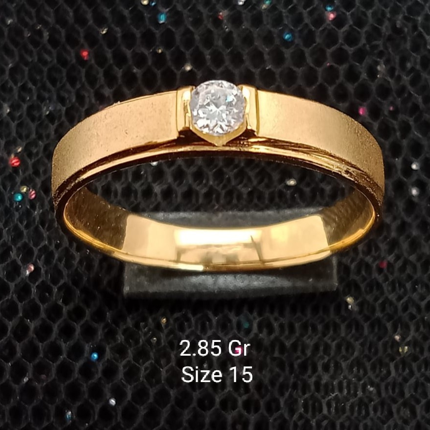 Cincin Emas 17 K - 2.85 Gr Kadar 750 - 2707