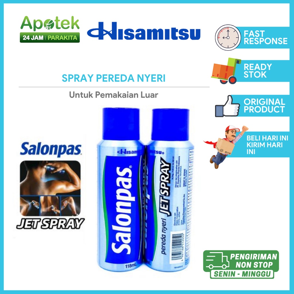 Salonpas Spray / Salonpas Jet Spray / Spray Pereda Nyeri