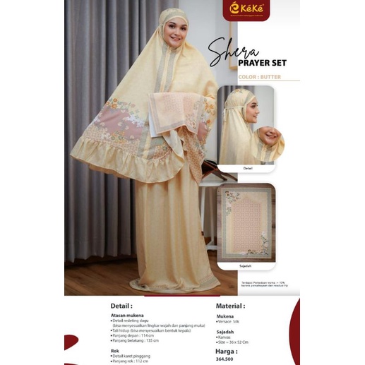 mukena 1 set prayer dewasa