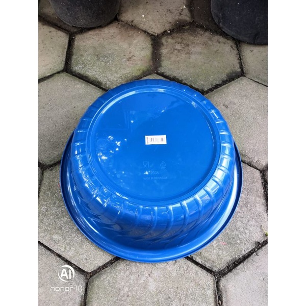 SUNLIFE Baskom Plastik Serbaguna Kuat Dan Tebal Diameter 35 Cm Basin Zebra