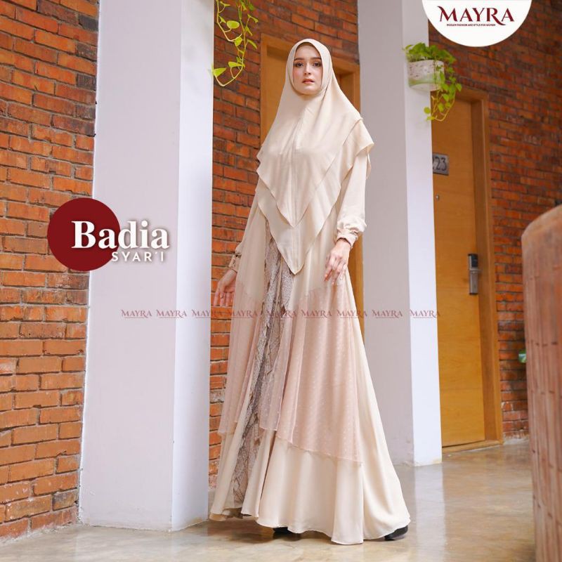 Gamis Mayra/Mayra Original/BADIA SYAR'I By Mayra
