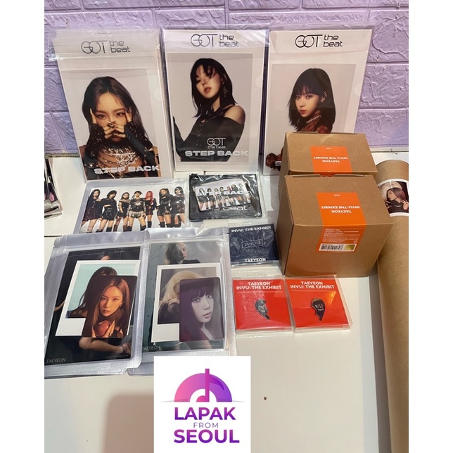 GIRLS ON TOP GOT POSTCARD & HOLOGRAM PHOTOCARD SET TAEYEON WENDY WINTER