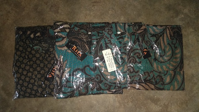 Batik Couple Keluarga Sania Ruffle Ori Ndoro Jowi Dnt Motif Terbaru