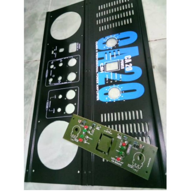 Plat panel ca 20+led panel depan box ca