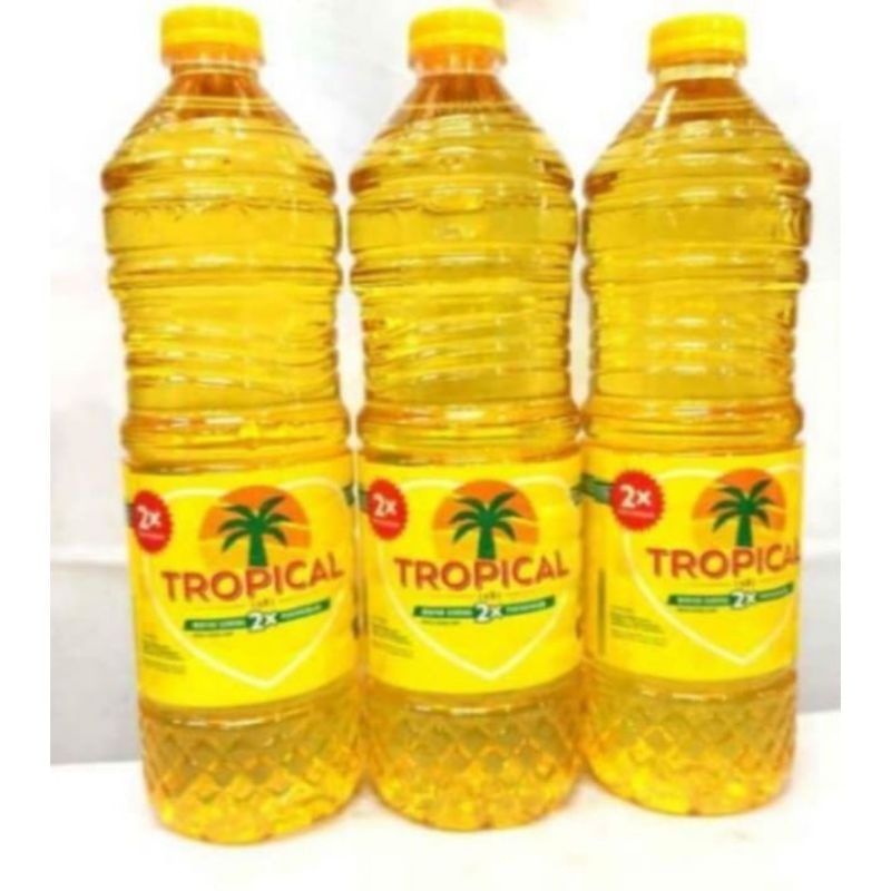 

minyak goreng botol TROPICAL 1lt