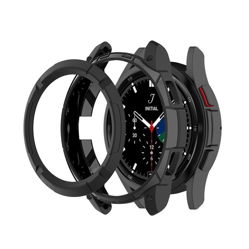 Casing Soft Case Silikon Untuk Samsung Galaxy Watch 4 Classic 42mm 46mm